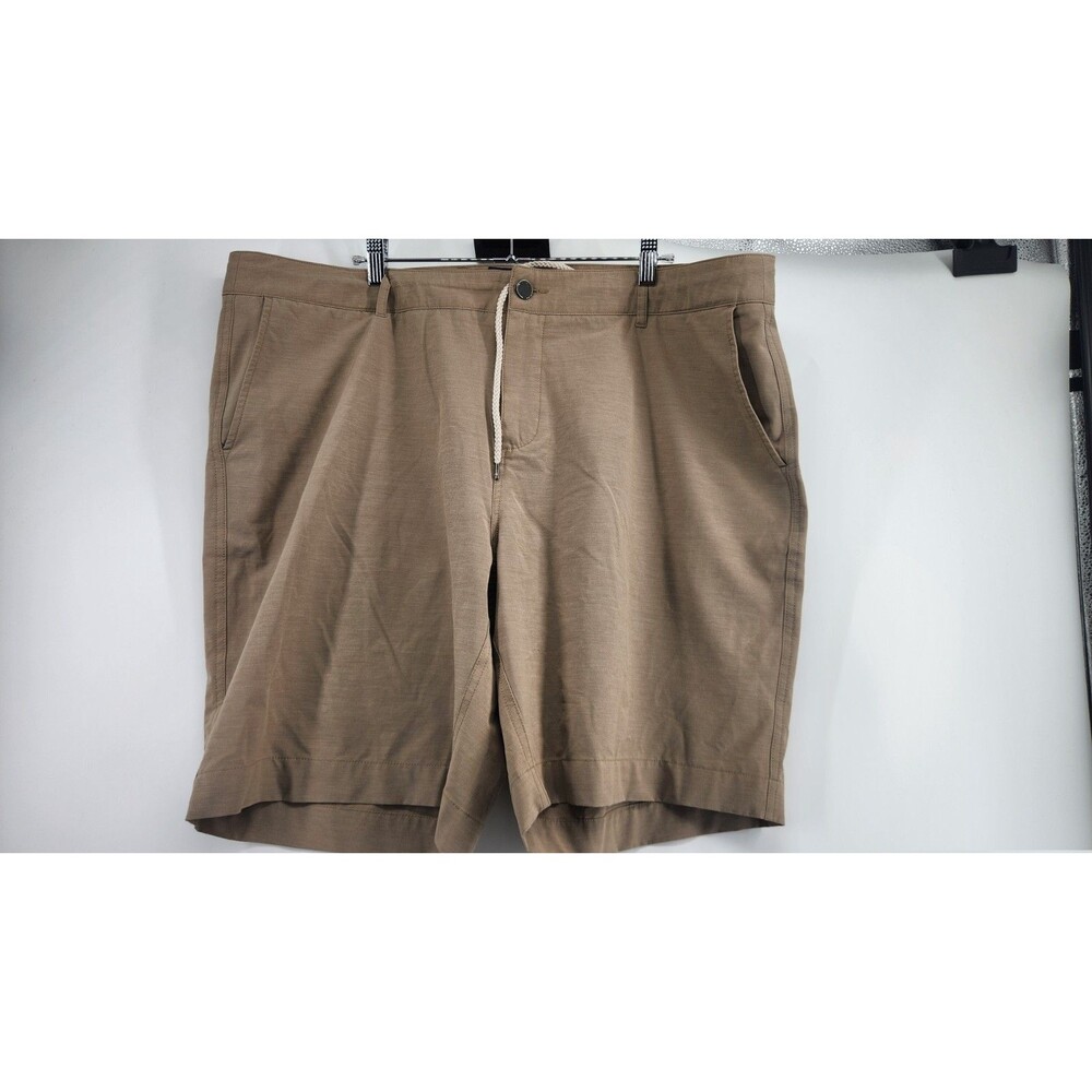 Faherty All Day Shorts Men Size‎ 42 Khaki 9" Inseam Performance Casual